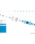 R4 Rear Hub Parts Mountain Bike Chromag Bike Parts